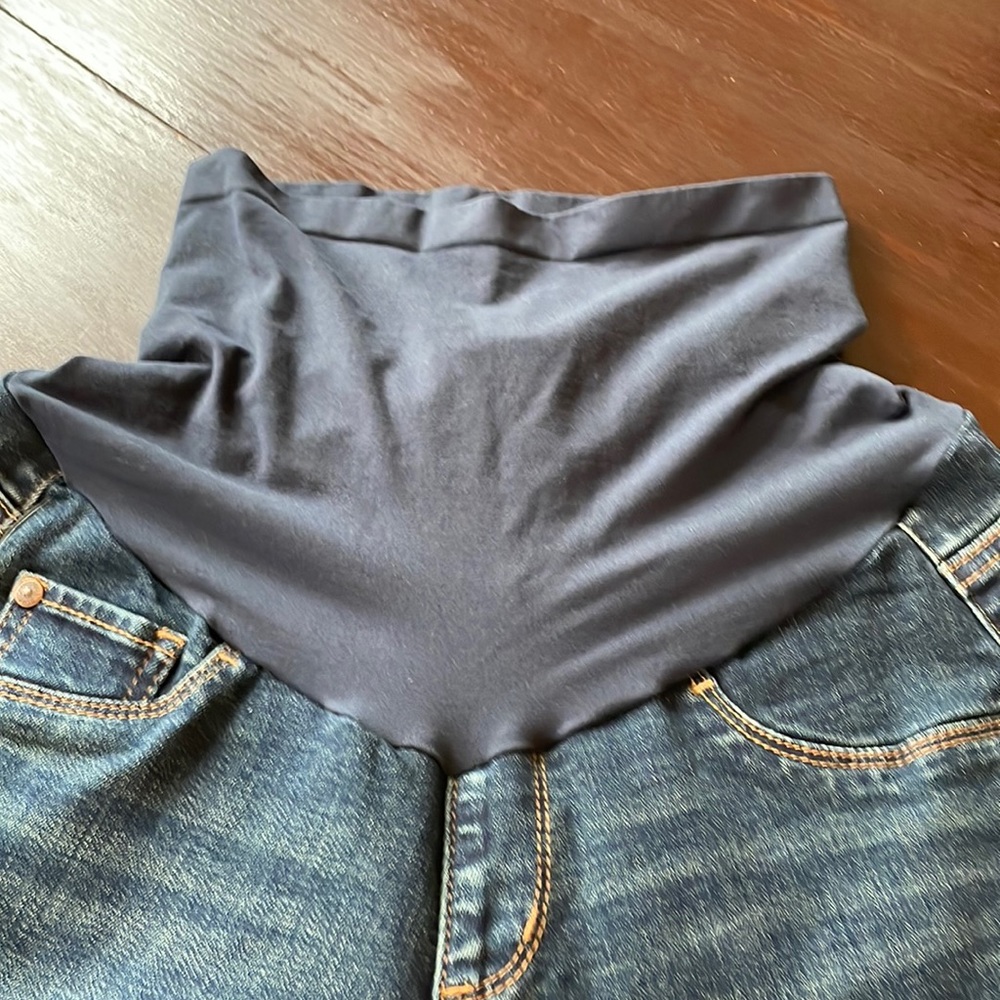Indigo Blue Maternity Jeans Size Medium